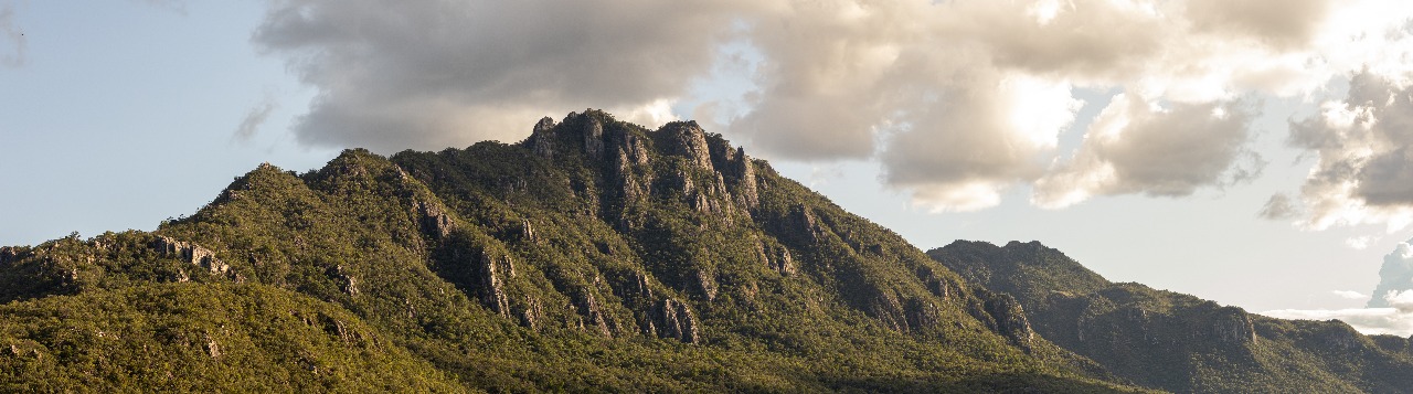 Serra de Santana, vista da Chácara Cajuí