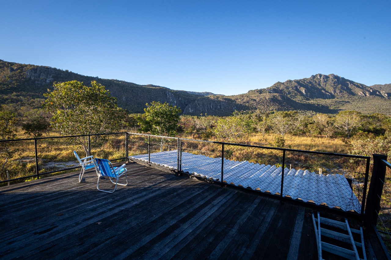 Vista do deck superior