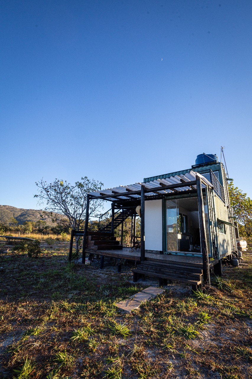 Casa container de dia