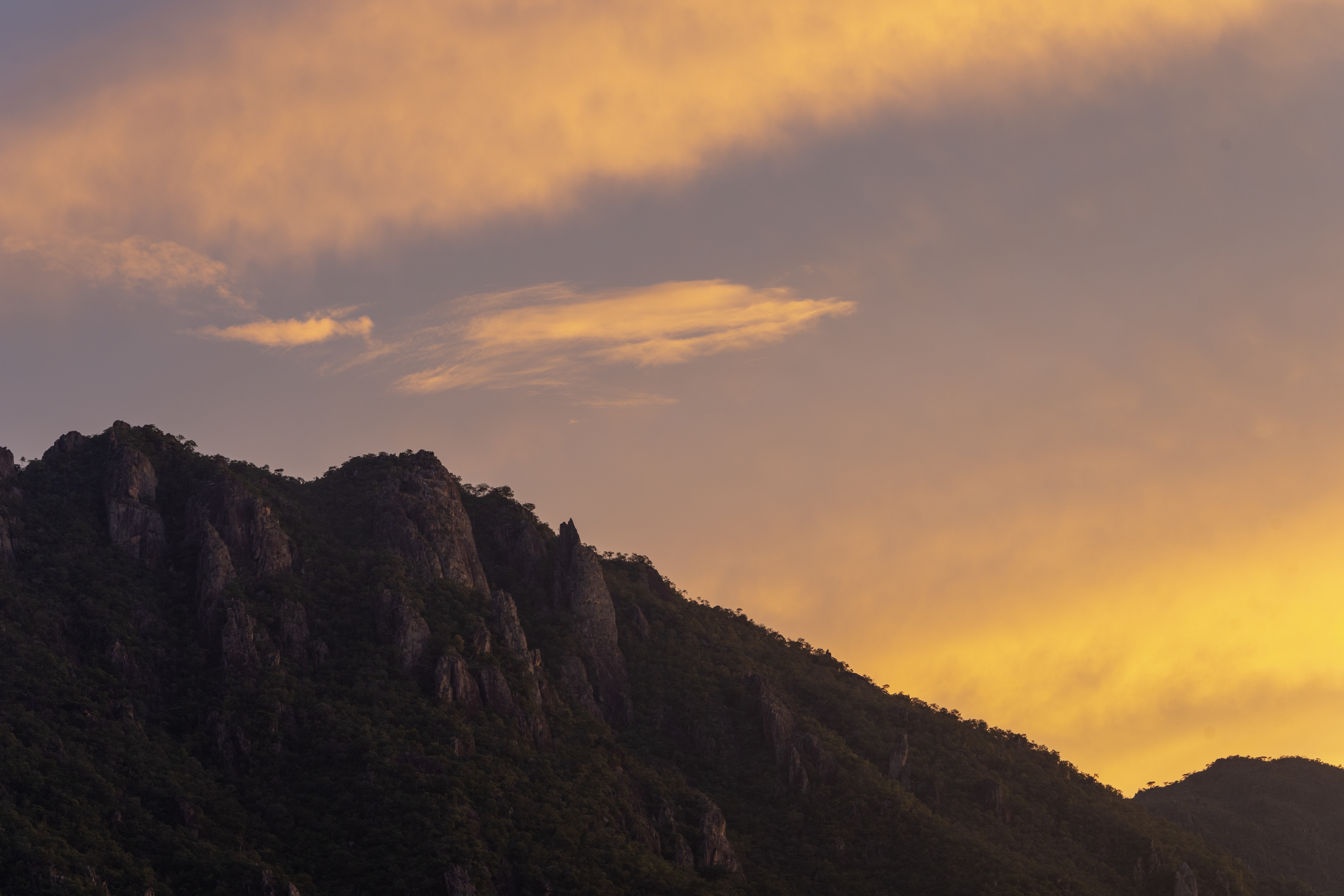 Vista do entardecer
